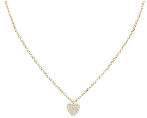 Shine Bright Mini Heart Necklace