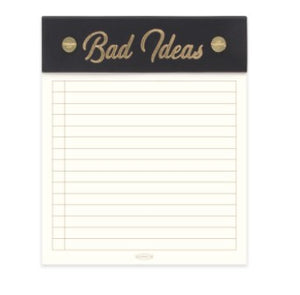 Bad Ideas Notepad