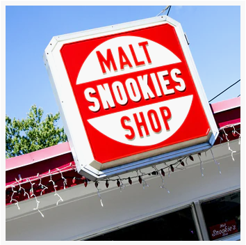Coaster: Snookies Malt Shop