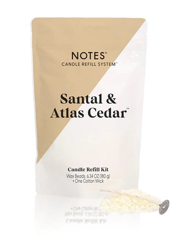 Notes Sustainable Candle Kit - Santal & Atlas