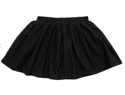 Black Twirl Skirt