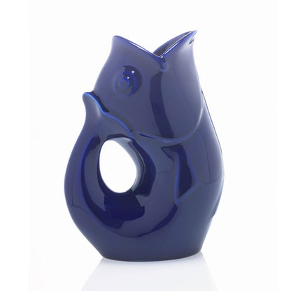 Gurgle Pot Pitcher – Ceramic Fish Pitcher Large