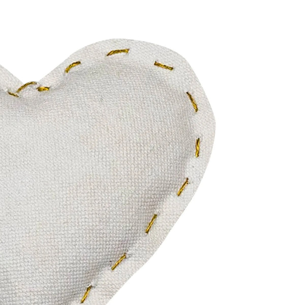 Fabric Heart Decorative Accent