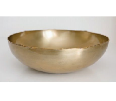 Gold Rugged Edge Bowl