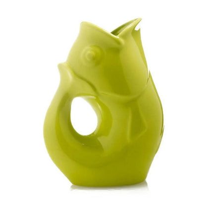 Gurgle Pot Pitcher – Ceramic Fish Pitcher Large