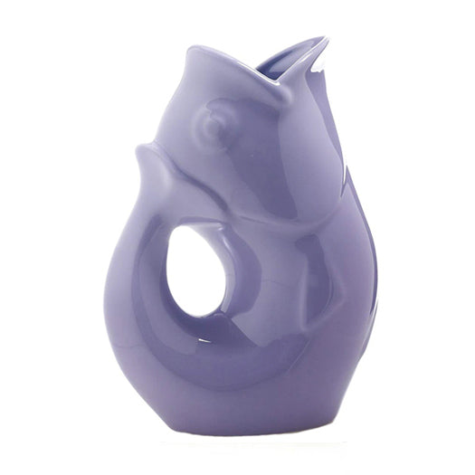 Gurgle Pot Pitcher – Ceramic Fish Pitcher Large