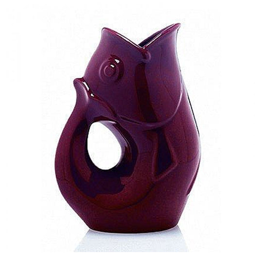 Gurgle Pot Pitcher – Ceramic Fish Pitcher Large