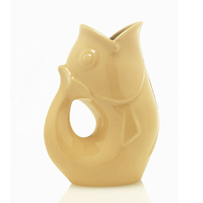 Gurgle Pot Pitcher – Ceramic Fish Pitcher Large
