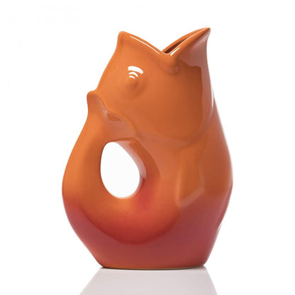 Gurgle Pot Pitcher – Ceramic Fish Pitcher Large