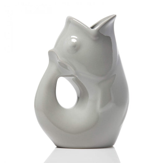 Gurgle Pot Pitcher – Ceramic Fish Pitcher Large