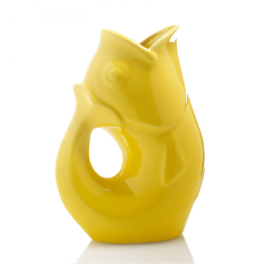 Gurgle Pot Pitcher – Ceramic Fish Pitcher Large