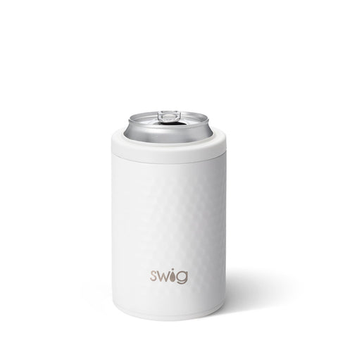Swig 12 oz Can Cooler Golf White