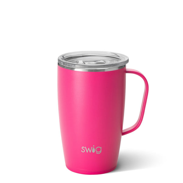 Swig 18 oz Mug Hot Pink